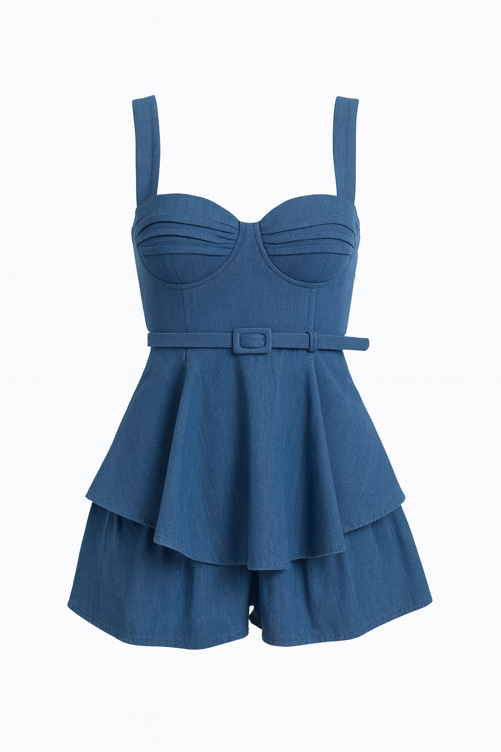 Denim Romper
